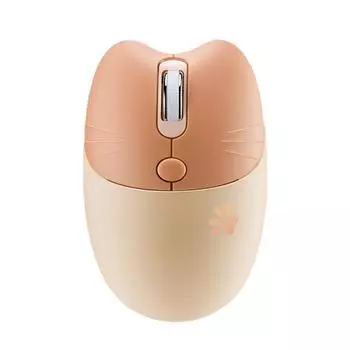 Милая 2.4G беспроводная мышь Mute Cartoon Slim для ноутбука Notebook Girl