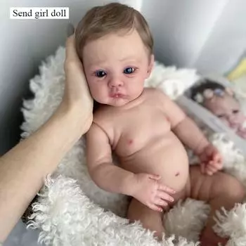 Милая 48 см полностью силиконовая кукла-реборн Meadow Can Bath Ручная роспись 3D Высокоцветная имитация кукол-младенцев Реалистичные куклы-новорожденные для девочек и мальчиков girl doll