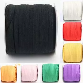 Милая эластичная резинка длиной 5 ярдов, однотонная эластичная лента для рукоделия с аппликацией и шитьем