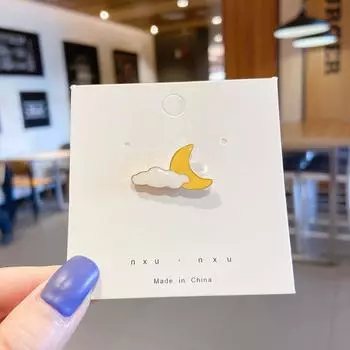 Милая брошь в виде змеи в японском стиле - Зимний новогодний мультяшный сплав, медаль, аксессуар