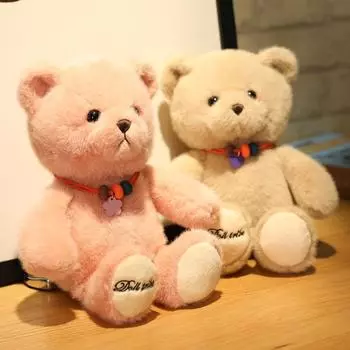 Милая целебная милая кукла-медведь, плюшевая игрушка, креативная кукла-медведь, детский подарок на день рождения 28cm