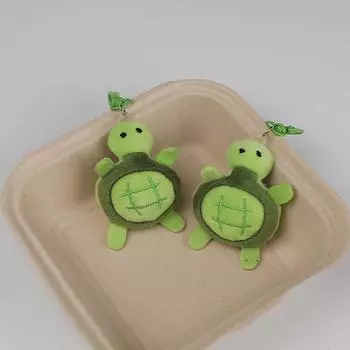 Милая черепаха плюшевый брелок мягкая кукла животное брелок мультфильм черепаха брелок рюкзак кулон сумка очарование прекрасный подарок