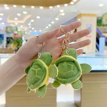 Милая Черепаха Подвеска Игра Маленький Подарок Детская Кукла Брелок Аксессуары Маленькая Кукла