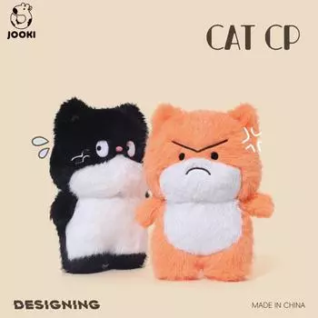 Мягкая игрушка «Котенок» — ультрамягкая мягкая игрушка, подушка для сна и подарок на день рождения для детей 26cm