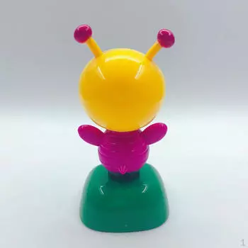 Милая детская игрушечная машинка на солнечных батареях, танцующая пчела, предметы интерьера, детский подарок