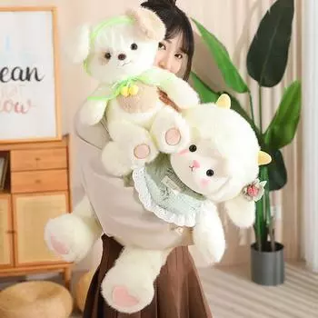 Милая детская кукла Bellyband Panda плюшевая игрушка для девочки спящая комфортная кукла подарок на день рождения 45cm