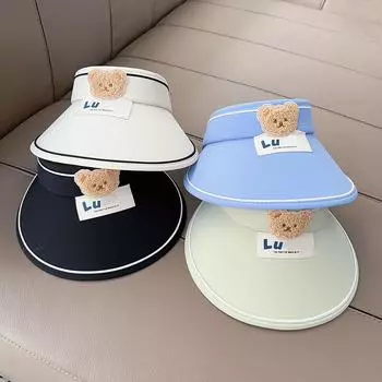 Милая детская шапка, рыбацкая кепка, летняя детская пляжная повседневная милая шляпа от солнца в стиле аниме, детский подарок one size бежевый