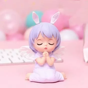 Милая девочка, маленькая принцесса, украшение на торт, принадлежности для дня рождения, украшение на десерт на день рождения девочки для вечеринки в честь Дня детей 11x7.9cm