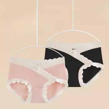 Милая девочка Модальное мягкое хлопковое нижнее белье антибактериальное дышащее бесследное трусики со средней талией треугольные трусики M