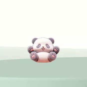 Милая фигурка панды, фигурки, украшения, модная игрушка для взрослых, детей, подростков