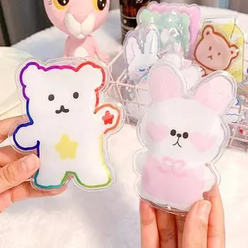 Милая гелевая грелка для рук из ПВХ, портативная, самонагревающаяся, мгновенно нагревающаяся грелка для рук, многоразовая, легкая, мгновенно нагревающаяся грелка для рук для офиса A1