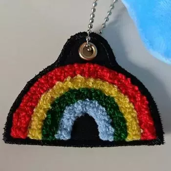 Милая голубая сумка-подвеска, игрушка, кавайная аниме-фигурка, брелок, мягкая кукла, подарок для детей, очаровательная подвесная подвеска, плюшевая игрушка