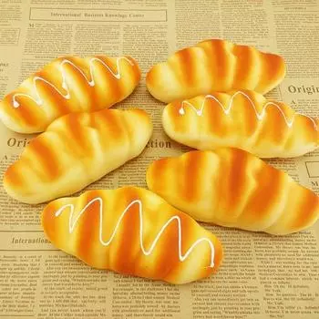 Милая гусеница, имитация хлеба, ароматная мягкая мягкая подушка для рук, забавная игрушка 2