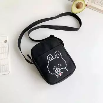 Милая холщовая маленькая сумка, женская большая вместительная дорожная сумка через плечо, модные студенческие сумки на плечо для девочек-подростков, сумки-мессенджеры