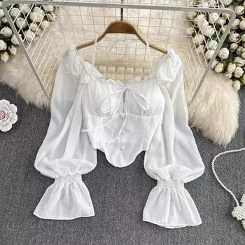 Милая и крутая футболка с открытыми плечами и принтом ангела средней длины, женская футболка с круглым вырезом и короткими рукавами