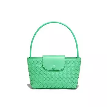 Милая и модная плетеная сумка для рук с откидным чехлом и сумка через плечо на одно плечо