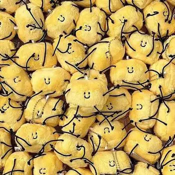 Милая и мягкая масляная фигурка, плюшевая игрушка, подвеска, студенческая сумка, брелок, подарок для девушки