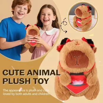 Милая и необычная плюшевая игрушка енот креативный подарок для детей One Size