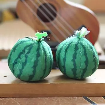 Милая и симпатичная маленькая подвеска в виде арбуза, плюшевая игрушка, кукла, сумка, подвесной брелок, тряпичная кукла, кукла 10cm