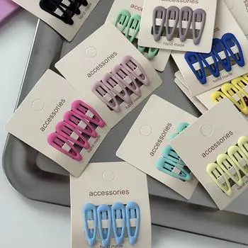 Милая и симпатичная маленькая заколка BB Clip Card, заколка для волос, детская челка, детская заколка для волос, головной убор для девочки, заколка для волос в виде пятиконечной звезды