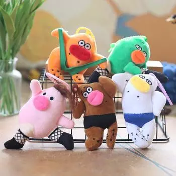 Милая и симпатичная плюшевая игрушка-подвеска Madman Series, кукла, мультяшная сумка, подвесной брелок, кукла 12cm