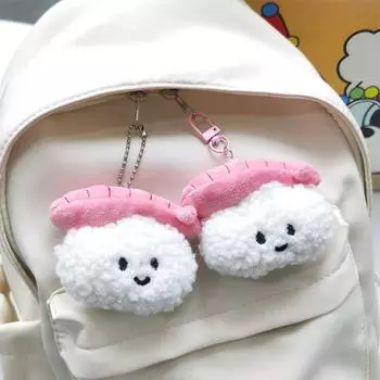 Милая игрушка брелок для ключей для женщин и девочек мультяшная кукла брелок кулон украшение на сумку
