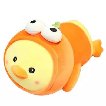 Милая игрушка утка, мультяшная лягушка, кролик, собака породы сиба-ину, плюшевые игрушки, мягкие игрушки, плюшевая кукла, мягкая подушка для длительного сна, подарок для детей и девочек 40cm