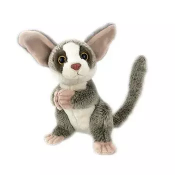 Милая имитация животных джунглей Галаго, плюшевая кукла, плюшевая реалистичная обезьянка, успокаивающие игрушки, подарки 26cm