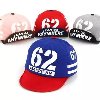 Милая кепка для маленьких мальчиков, детская бейсбольная кепка с вышивкой цифр, весна-лето, детская хлопковая шляпа от солнца, уличные шапки с козырьком для маленьких девочек красный