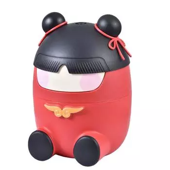 Милая копилка-копилка с замком для мальчиков и девочек, детская пластиковая небьющаяся копилка большая красный