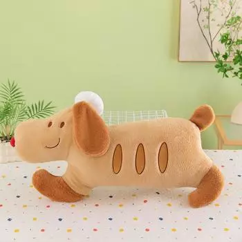 Милая кукла-багет, подушка для бросания, собака-повар-тост, кукла-собака, подушка для сиденья, кукла-хлебная собака, подарок 50cm