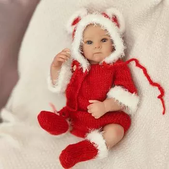 Милая кукла Bettie 45 см, девочка, полное тело, мягкая виниловая кукла, раскрашенная кукла с раскрашенными волосами для детского рождественского подарка, игрушка-кукла 45cm Silicone vinly doll