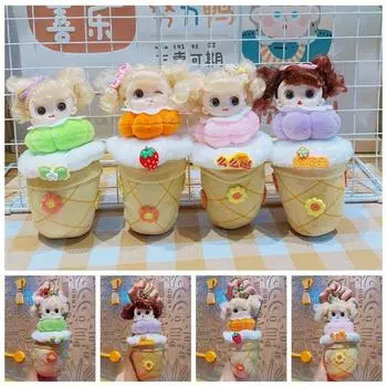 Милая кукла-чашка с молоком, кулон в виде куклы из мультфильма, брелок для ключей, модная школьная сумка, брелок для девочки style 3