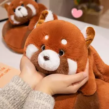 Милая кукла-енот-пончик, красная панда, плюшевая игрушка, кукла-енот, детская спящая кукла, подарок на день рождения 25cm