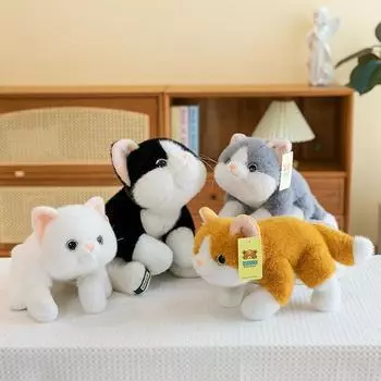 Милая кукла-кошка, детская подушка для сна, плюшевая игрушка для питомца, тряпичная кукла, подарок для девочки на праздник 30cm 0.25kg