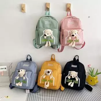 Милая кукла-медведь, мода, детский сад, мужчины и женщины, сокровище, путешествие, иностранный стиль, отдых, детский рюкзак розовый