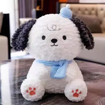 Милая кукла Pacha Dog, плюшевая игрушка, домашняя милая кукла-щенок, диванная подушка, подушка для дивана, подарок 30cm