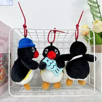 Милая кукла-пингвин, брелок, сумка-пингвин, маленькие аксессуары, 4-дюймовая плюшевая игрушка-пингвин Color mix and match