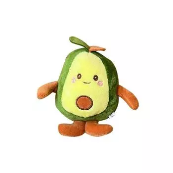 Милая кукла-подвеска в виде фруктового авокадо, плюшевая кукла-авокадо, брелок в виде авокадо, брелок для девочки в подарок