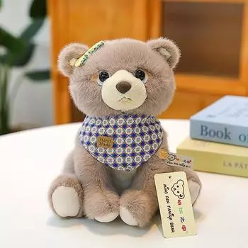 Милая кукла серии шарфов, плюшевая игрушка для девочек, спящих на кровати, кукла, милое украшение для дома 25CM 0.18KG