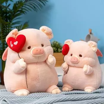 Милая кукла-свинка-ангел, кукла-свинка, детская плюшевая игрушка-симуляция, подушка для сна, тряпичная кукла [Small] 20cm