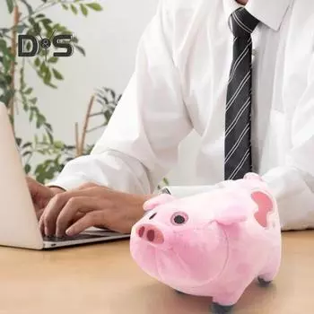 Милая кукла-свинка, плюшевая игрушка, кавайная, обнимающаяся, свинка, подушка, мягкая, обнимающаяся кукла для детей, девочек, мальчиков 18cm