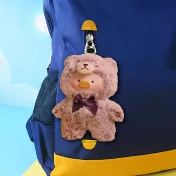 Милая кукла-свинка, плюшевая игрушка, мягкая на ощупь, кукла, красочная, коллекционная, безопасная, настольная жёлтый