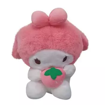 Милая кукла-трансвестит, плюшевая игрушка, кукла-клубника. Подарок для девочки. Успокаивающая кукла.1шт.25см One Size