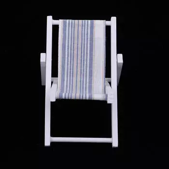 Милая кукольная мебель складная терраса миниатюрный шезлонг пляж /6 фигурок кукол (Нерегулярный