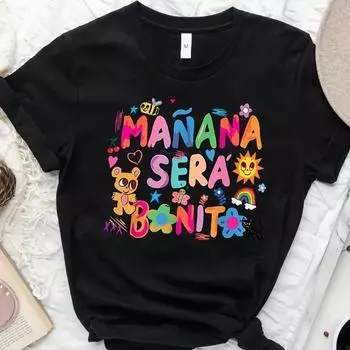 Милая летняя футболка с рисунком для девочек, повседневный топ с коротким рукавом и круглым вырезом, лето и весна, все просто S белый