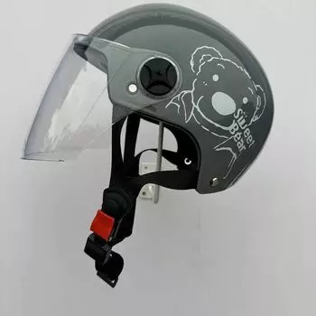 Милая летняя шляпа для защиты от солнца для мужчин и женщин, универсальный всесезонный электрический мотоциклетный шлем плюс защита ушей