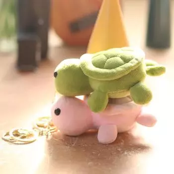 Милая маленькая черепашка кулон плюшевая игрушка кукла мультяшная сумка подвесной брелок тряпичная кукла кукла 12 cm.