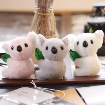 Милая маленькая коала кулон плюшевая игрушка кукла коала тряпичная кукла рюкзак подвесное украшение брелок 12 cm.