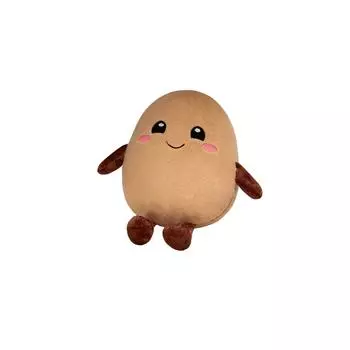 Милая маленькая кукла-картошка, милая подушка, плюшевая игрушка, супер мягкая кукольная кровать, декоративная подушка для спящей куклы, женская One Size